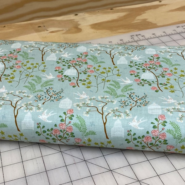 Mint Fabric Etsy