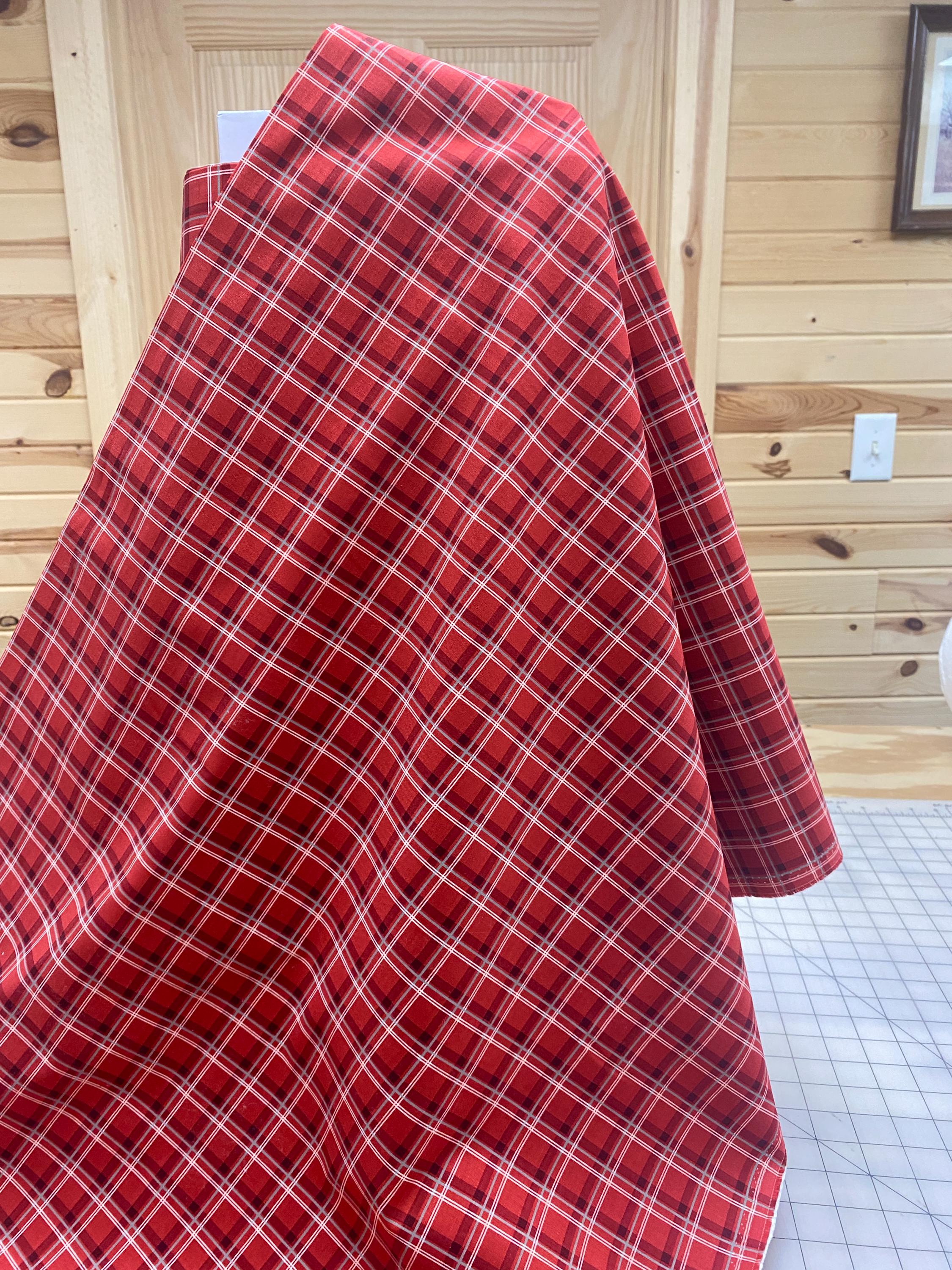 Woodsman, Plaid Red by Lori Whitlock for Riley Blake Designs...Sold in 1/2 Yard increments