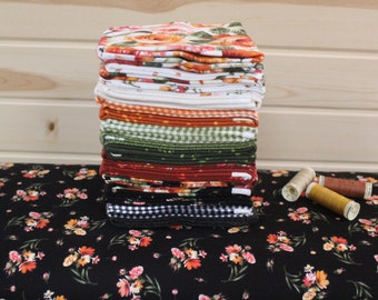 Harvest Rose Flannel Fat Quarter Bundle...Maywood Studio