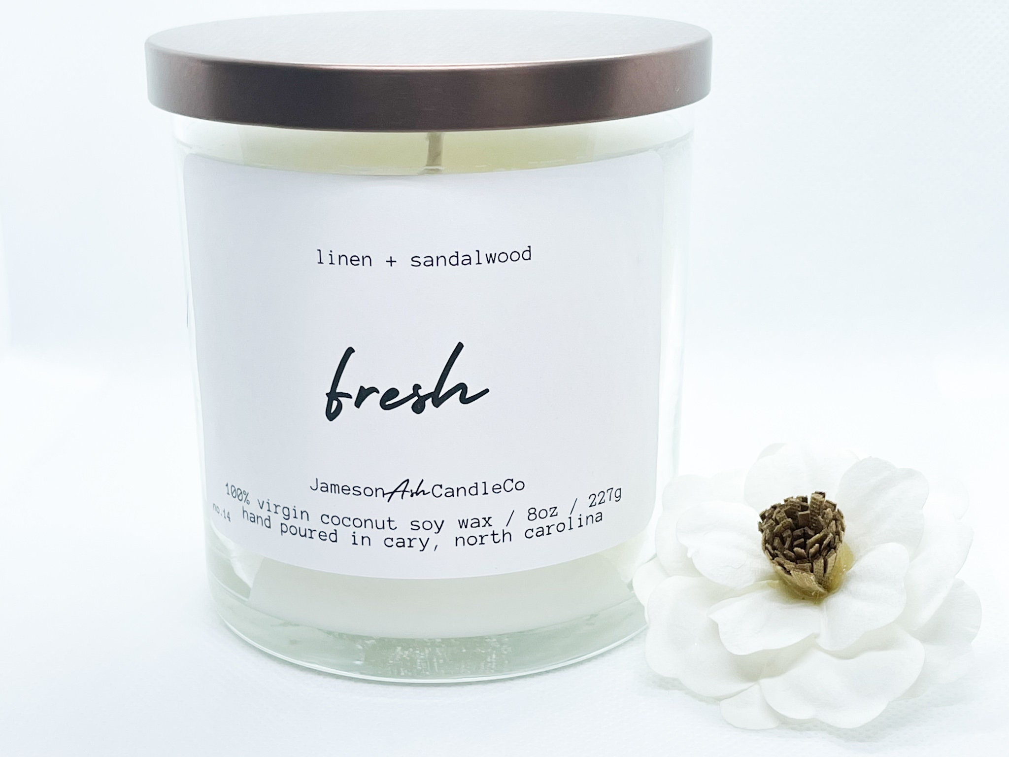 Luxury Coconut Soy Wax Candles — Jameson Ash Candle Co