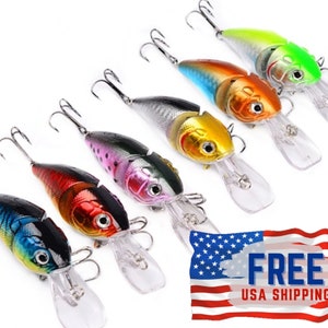 Handmade Crankbait Fishing Lure Fishing Lure jerkbait fishing lure Multi Jointed Fishing Lure Swimbait Hardbait bass perch pike zander
