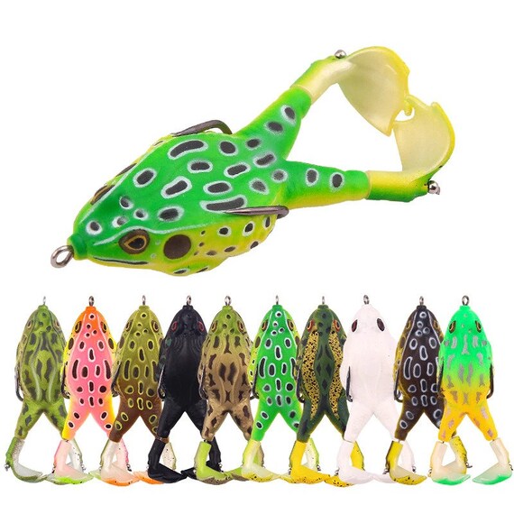 Buy Handmade Fishing Lure Frog Topwater Lure Bass/snakehead Pike