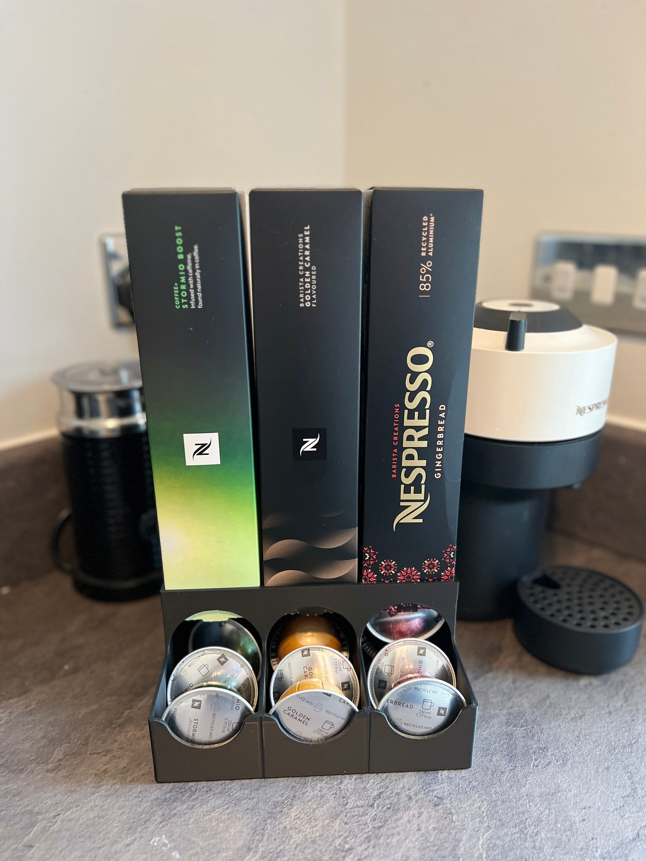 2 Nespresso original Barista Coffee Glass Mug collection 12oz ( 350ml) - NEW