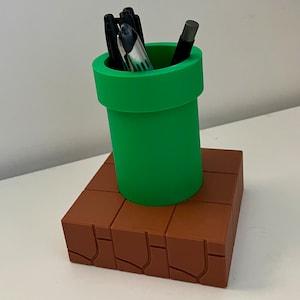 Mario Style Pipe Pen Holder :-)