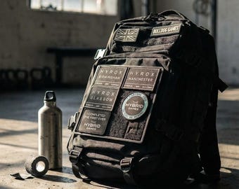 HYROX Mehrfach-Patchhalter für Rucksack 210 mm x 210 mm - Auf Anfrage ist jede Größe möglich.