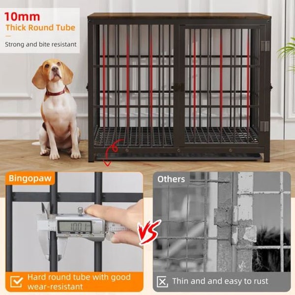 This listing just for installation and assembly for this wooden dog crate, you can buy and see how you can setup