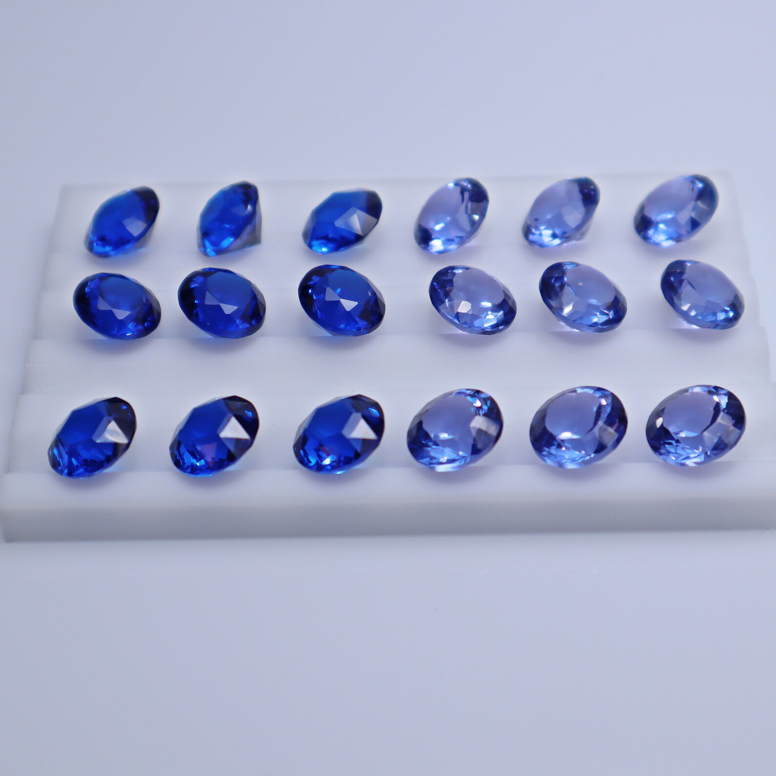 Tanzanite Blue Labgrown Nano Spinel Loose Gemstones. Etsy