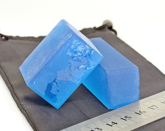 Rough Swiss Topaz Blue Light Nano Crystal Heat Resistant Raw Swiss Nano Gems Blue Faceting Grade Gemstone