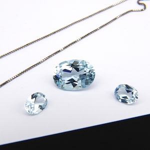 6 Mm, 140 Perline Blu Chiaro, Rotonde, Sfuse, Perline Per La - Foto 7