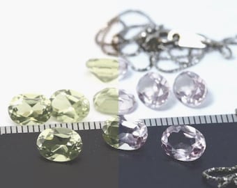 Oval Olive Green to Purple Nano Crystal Synthetic Alexandrite Imitation Lab Grade Gemstone OG/Pp