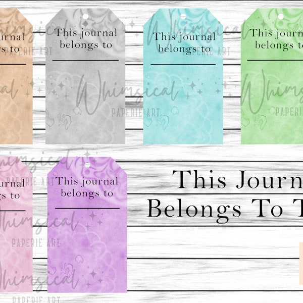 This Book Belongs to Printable - Etsy