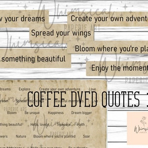 Journal Words, Journal Quotes, Digital Download, Word Collage Sheet, Printable Quotes Instant Download, Words for Junk Journal