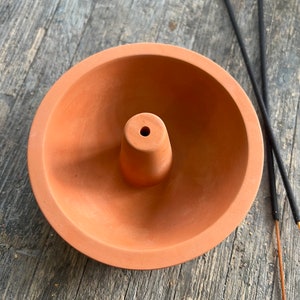 Concrete Incense Bowl - Incense Holder - Smudge Stick Burner - Cement Decor - Minimalist - Summer Gifts - Mid Century Modern