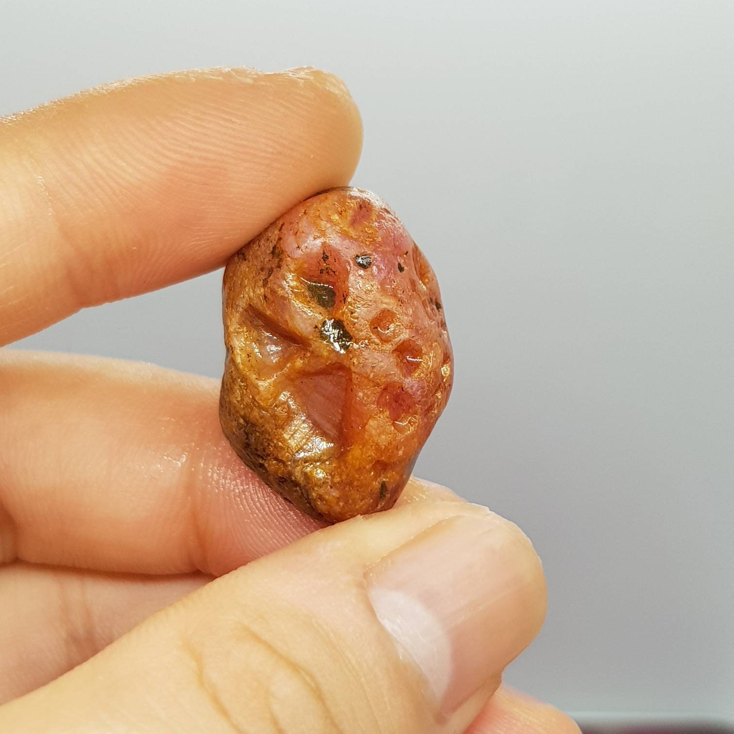 Raw Ruby Crystal 62.80ct mineral specimen healing crystals Etsy