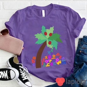T-shirt Chicka Chicka Boom Boom, shirt leraar leven, shirt kleuterschool, shirt leraar, cadeau voor leraar