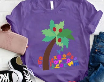 T-shirt Chicka Chicka Boom Boom, shirt leraar leven, shirt kleuterschool, shirt leraar, cadeau voor leraar