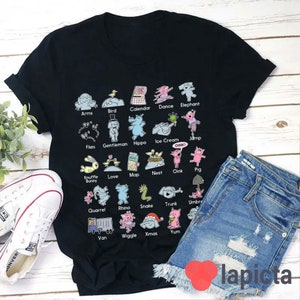 Camiseta del maestro de libros infantiles del alfabeto, camisa del alfabeto, camisa de jardín de infantes, camisa de maestro, regalo para el maestro