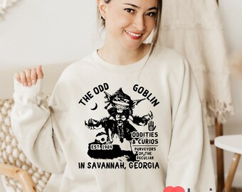 Oddities Goblin T-shirt, Weird Shirt for Men Women Unusual Occult
