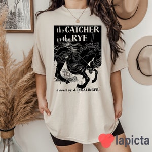 Maglietta Il giovane Holden, Maglietta J D Salinger, Maglietta per amanti dei libri