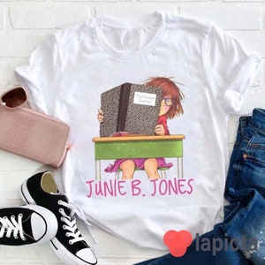 Cute Junie B Jones Teacher T-Shirt, Junie B Jones Shirt, Teacher Life Shirt, Kindergarten Shirt, Teacher Shirt, Gift For Teacher