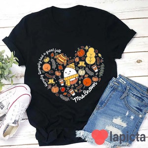 Personalized Name Humpty Dumpty Had A Great Full Teacher T-Shirt, Humpty Dumpty Shirt, Funny Halloween Shirt, Teacher Shirt