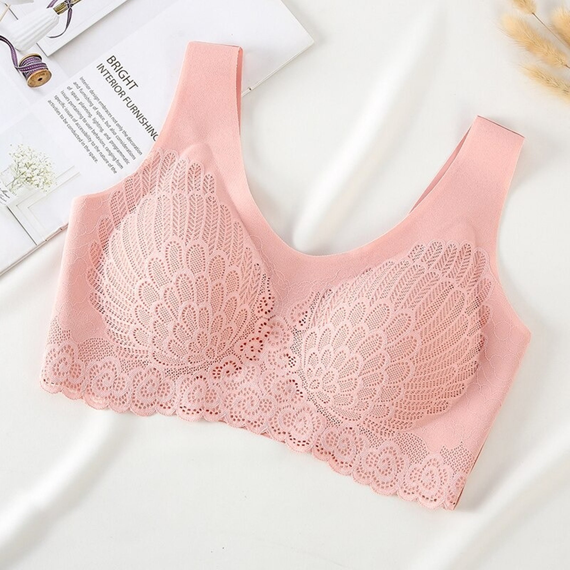 New Latex Bra Women Underwear Seamless Bras Sexy Push Up Etsy