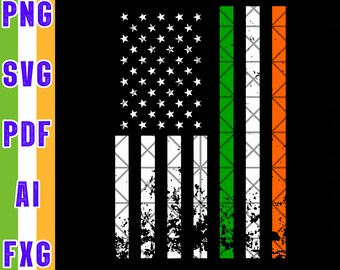 Download Irish American Flag Etsy