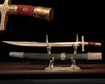 シャムシール　模造刀　イスラム剣　サーベル シャムシール 模造刀 イスラム剣 サーベル