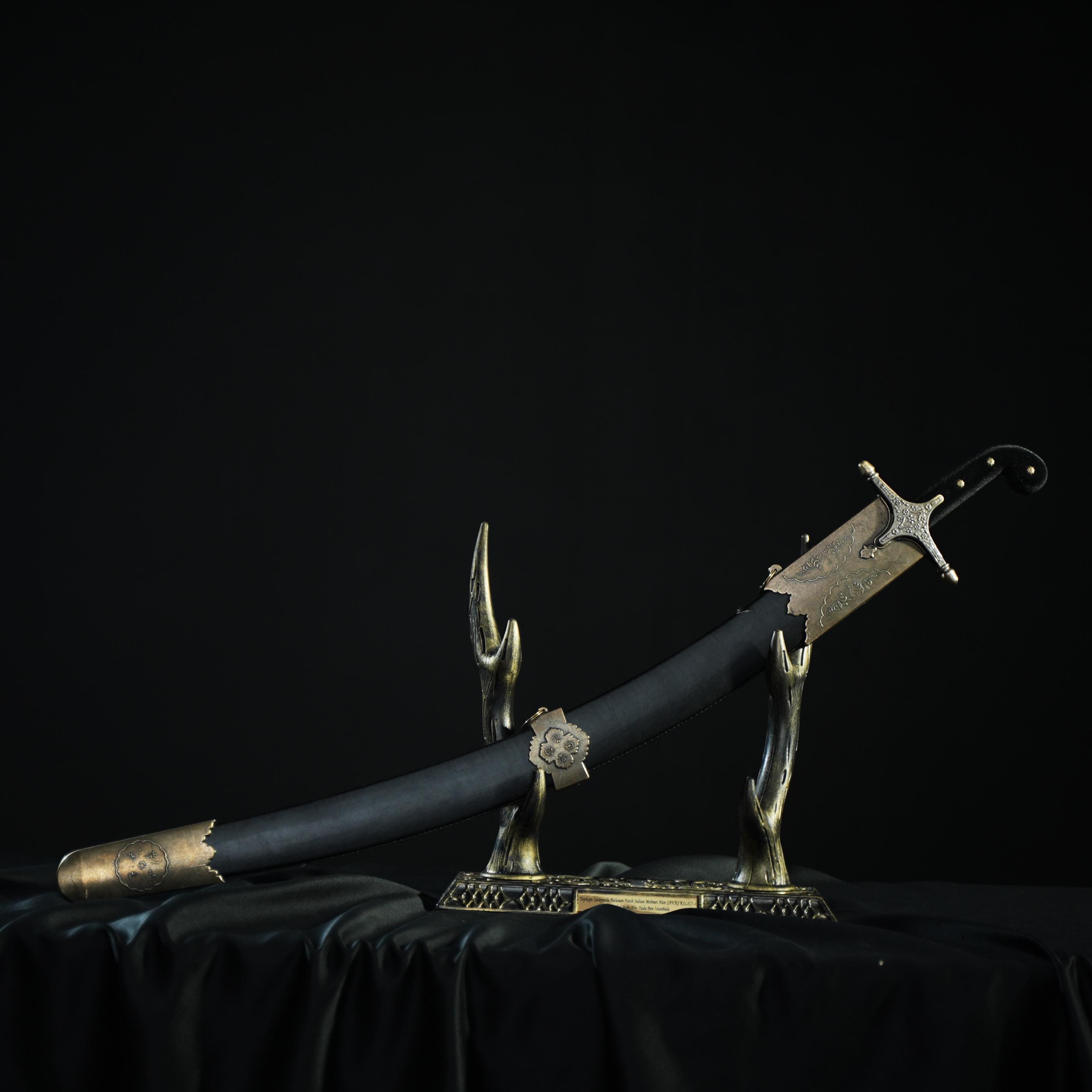 シャムシール剣、ペルシャ剣、トルコのオスマン帝国の剣、伝統的な装飾