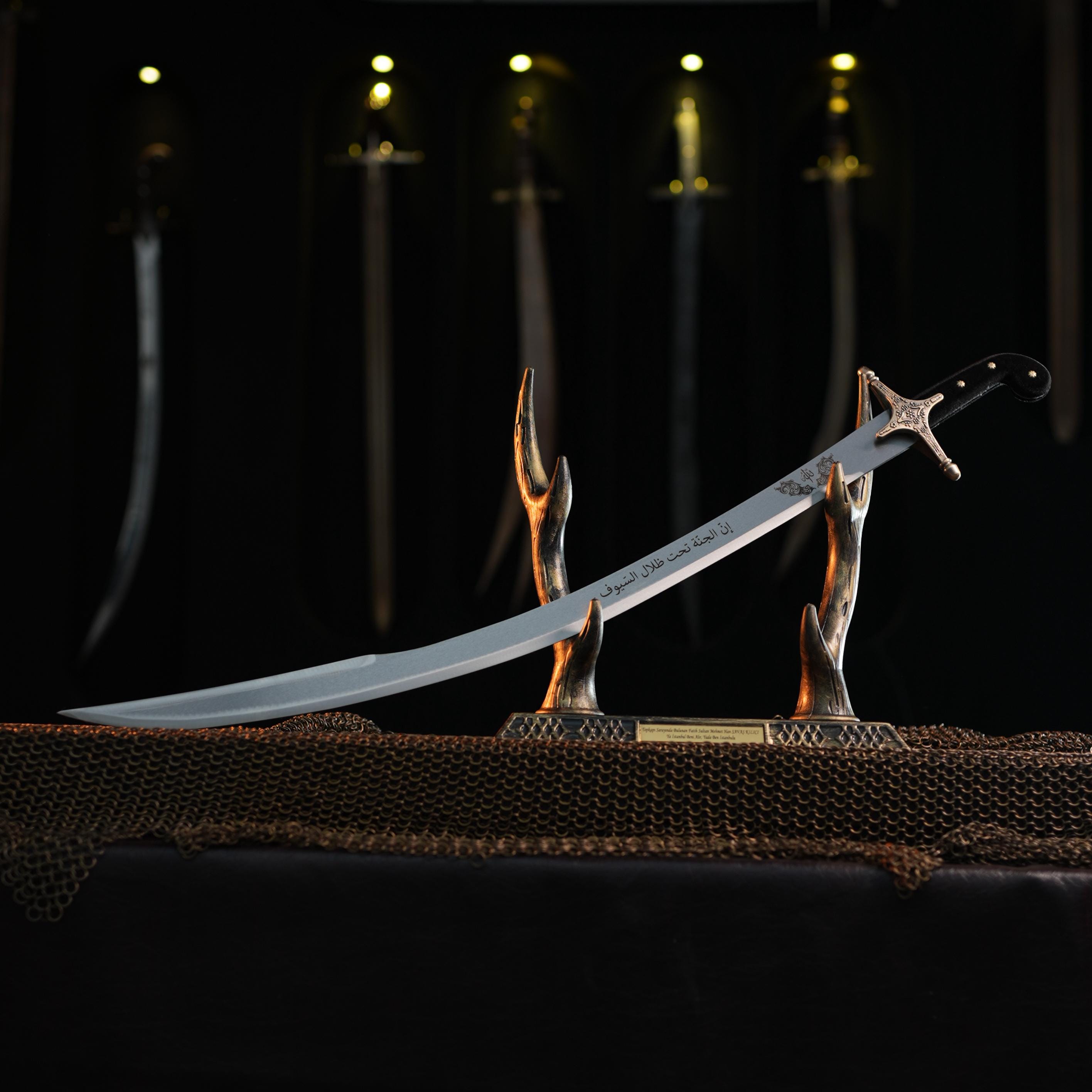 キリジ剣、手作りキリジ、オスマン帝国の剣、彼への贈り物、結婚祝い