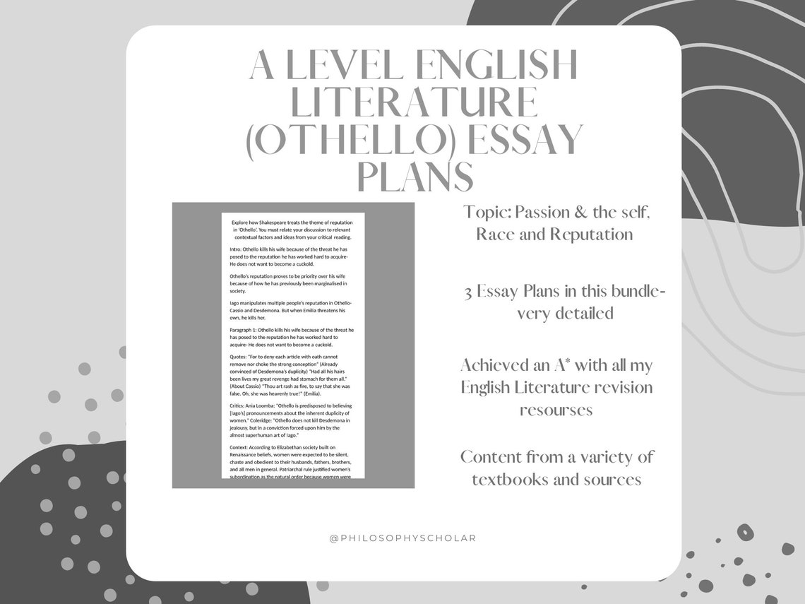 Othello essay pdf picture