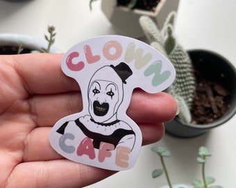 Clown Cafe Sticker