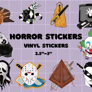 Horror Stickers