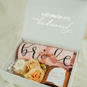 Will You Be My Bridesmaid, Bridesmaid Proposal, Personalized Gift Box, Bridal Party Gift, Bridesmaid Box, Maid of Honor, Gift for Bridesmaid