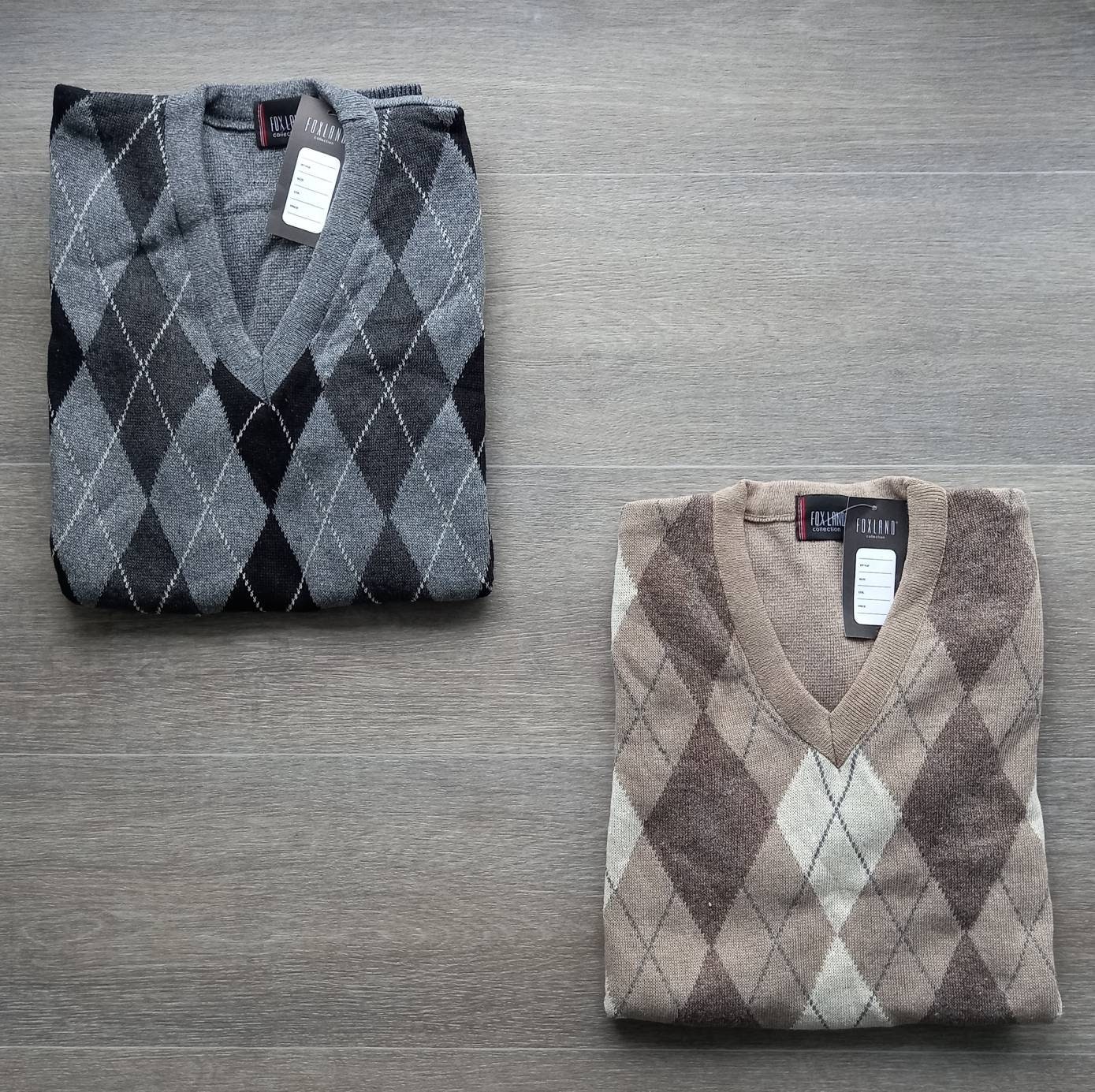 Black Grey argyle sweater vest Etsy