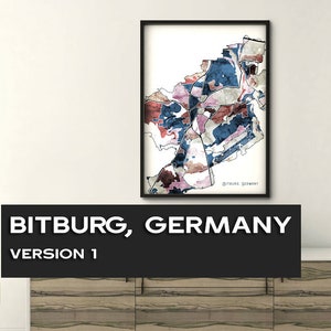 Poster druck / Leinwand Druck / digitale Kunstdruck / abstrakte Karte Kunst / Internationale Kunstdruck / digitale Posterdruck / abstrakte Kunstdruck