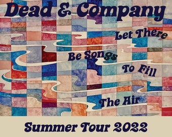 Dead & Company Print: Summer Tour 2022 (16x20); "Ripple"