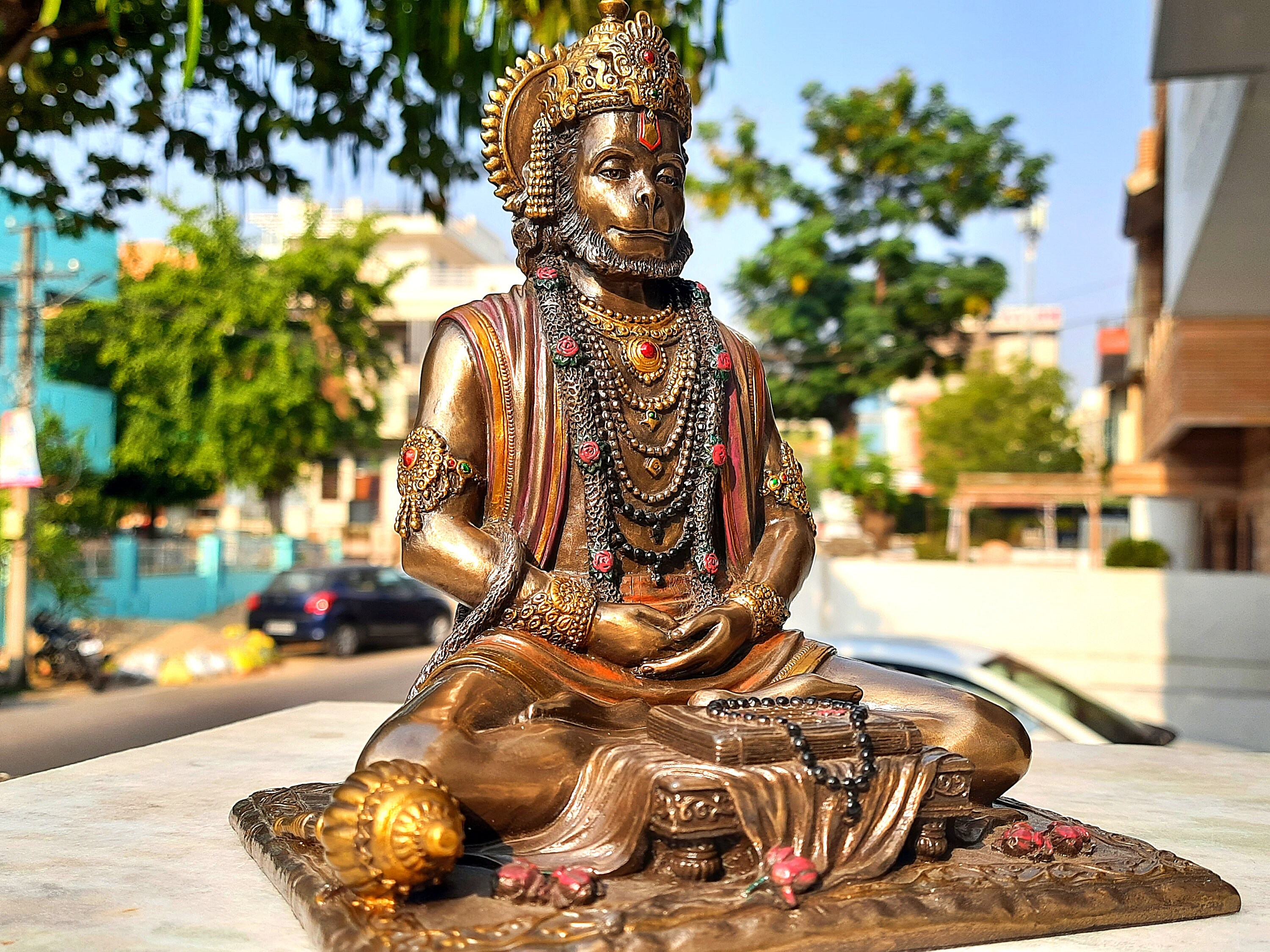 Hanuman Statue Lord Hanuman statue Hanuman Idol Bronze Etsy