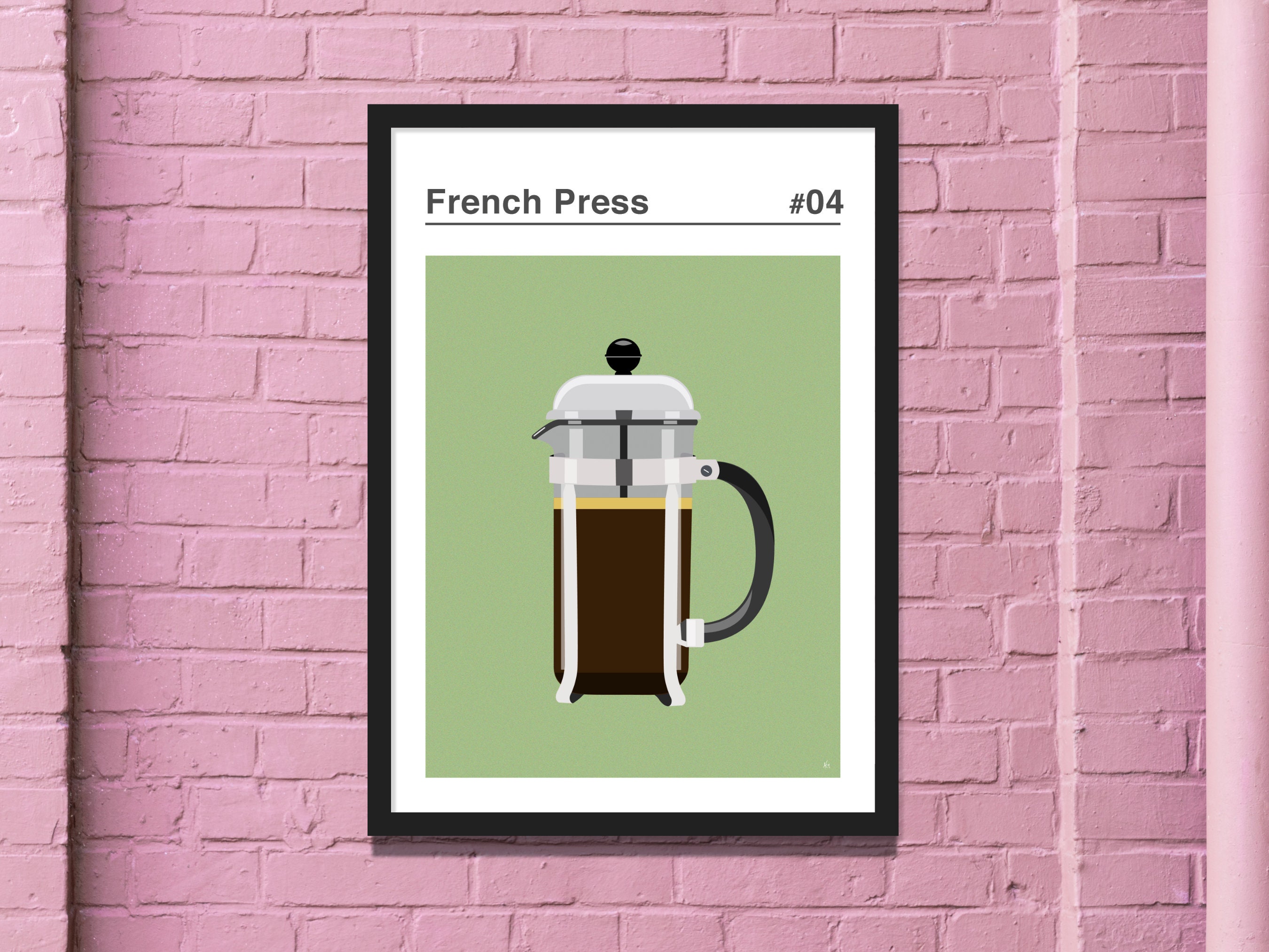 Impression de cafetière à piston - Impressions de cafetières