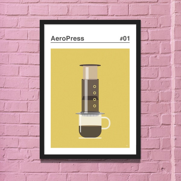 Impresión Aeropress - Impresiones de Cafeteras