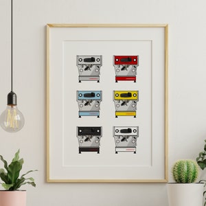 La Marzocco Linea Mini Espresso Machine Print