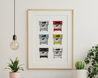 La Marzocco Linea Mini Espresso Machine Print