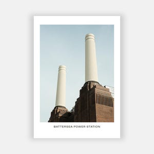 Battersea Power Station Photo Print - South London