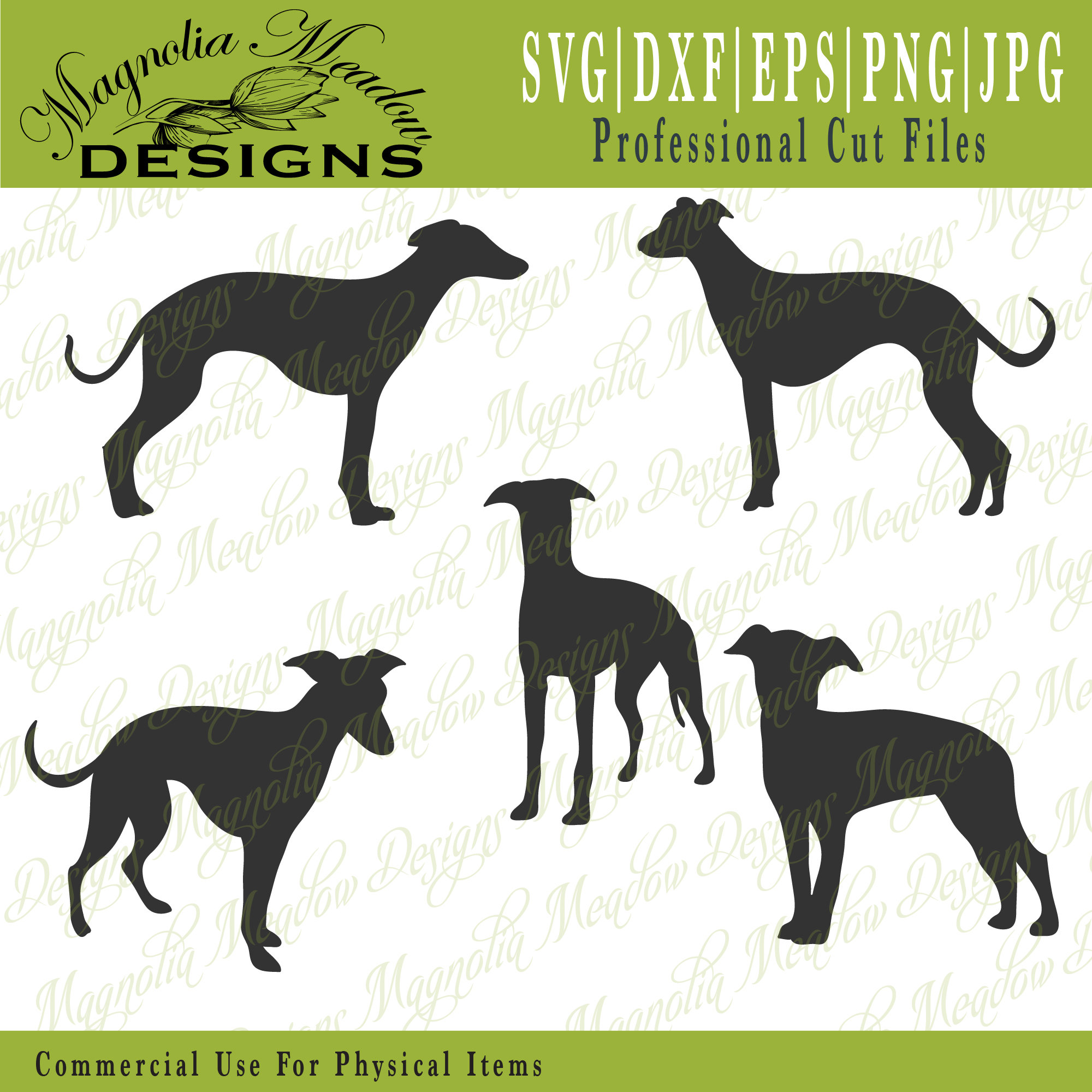 Whippet SVG, Whippet Silhouette SVG, Whippet Shadow Svg, Printable ...