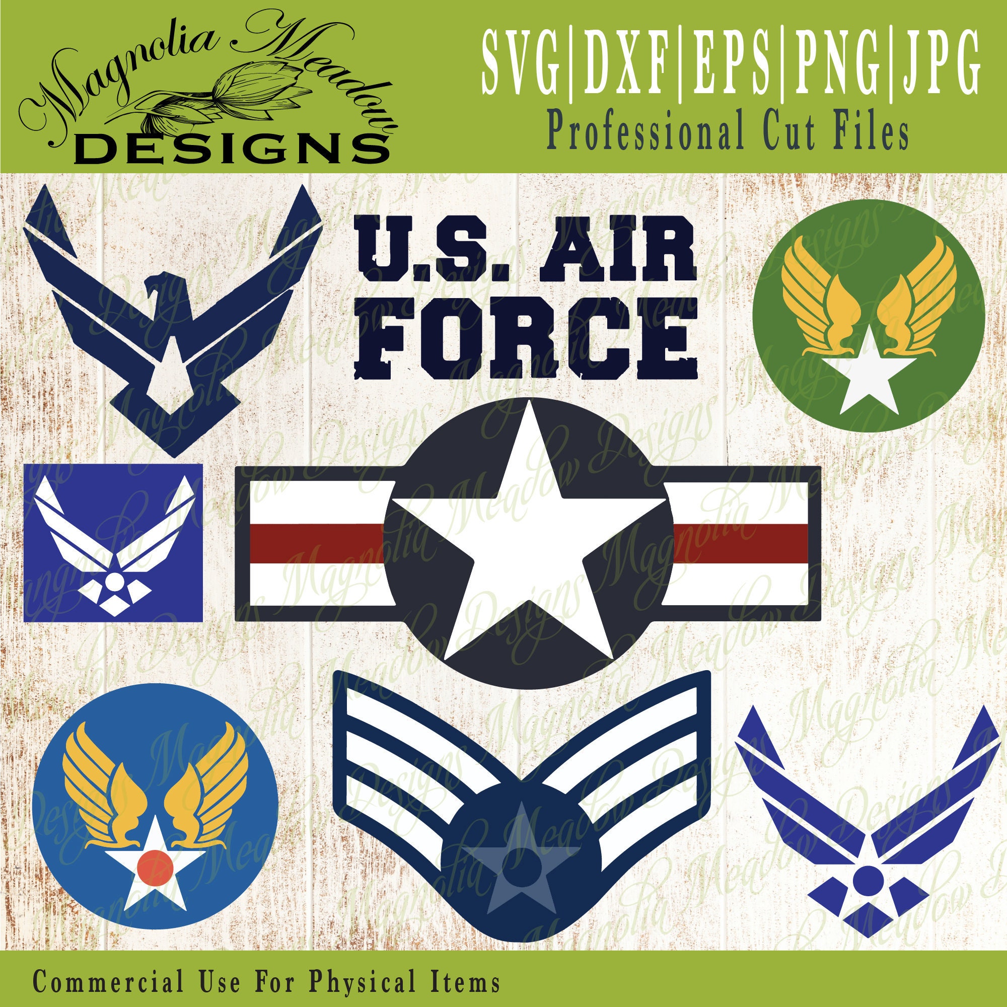 Air Force Svg Us Air Force Svg United States Air Force Etsy
