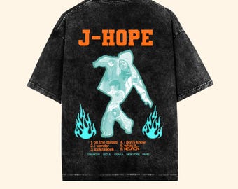 JHOPE Hope on the Street T-shirt Merch Hope on the Stage