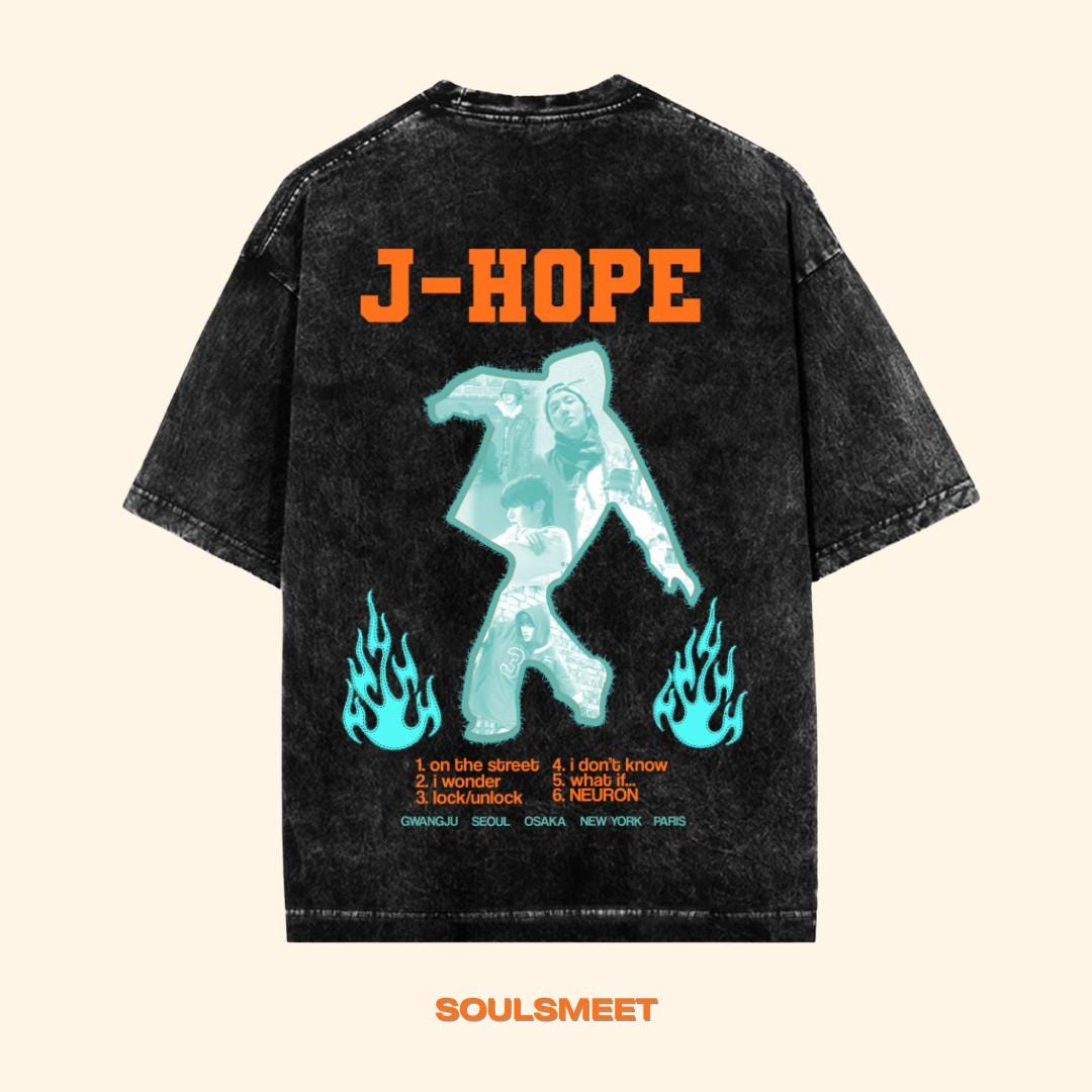 [HOPE ON THE STAGE_FINAL] T-Shirt 新品　XL BTS J-HOPE S/S T-Shirt (White) Official HOPE ON THE STAGE | eBay