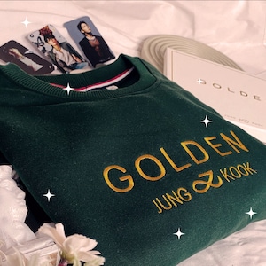 Jungkook Golden Sweatshirt