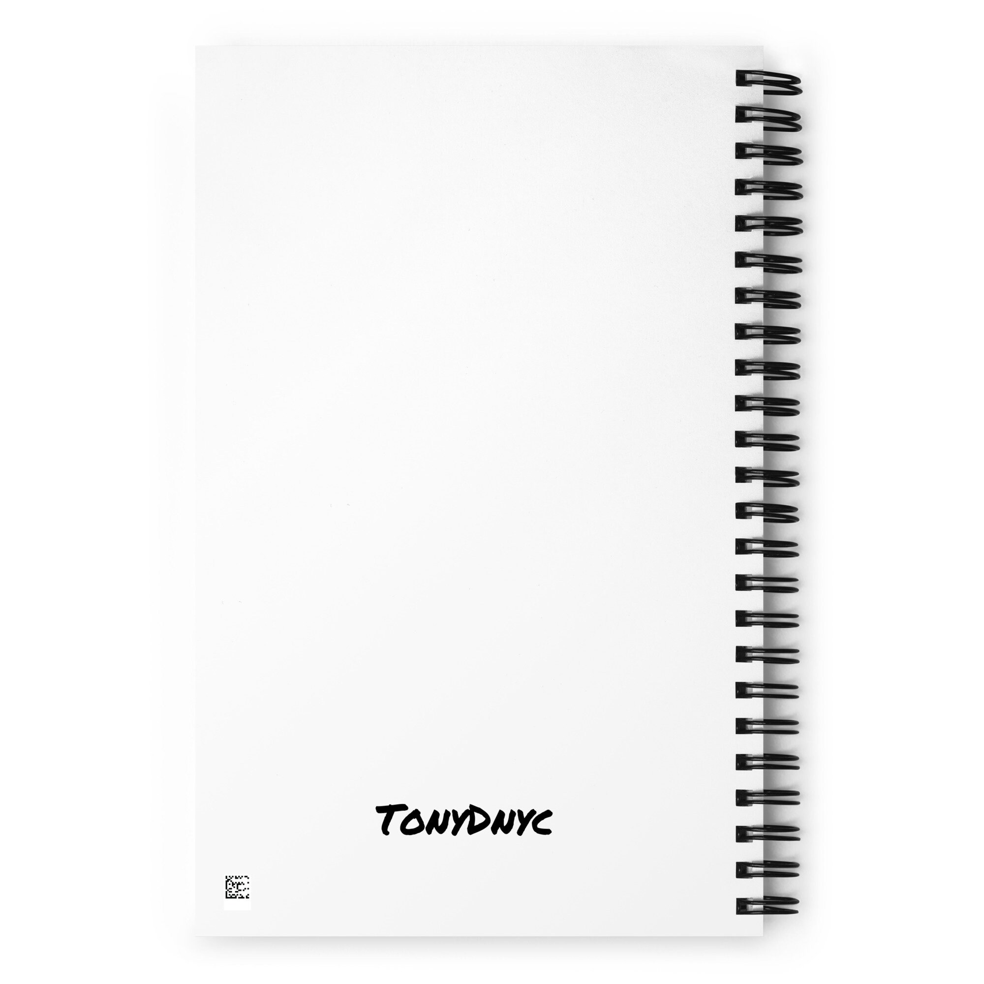 Blank Spiral Notebook, Sturdy High-quality Bullet Journal, Macro Graffiti  Photo Printed on Cover 