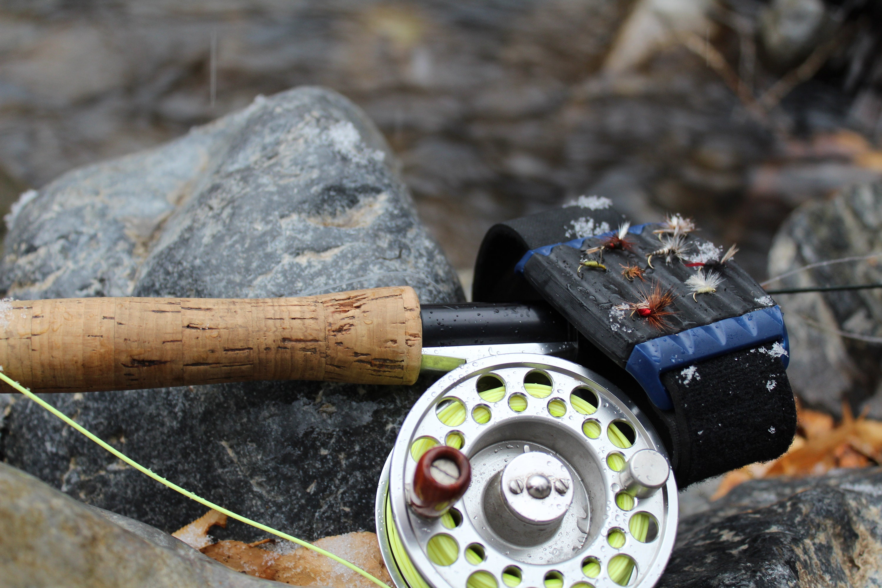 Patented fly fishing accessory quickly access flies right on Etsy